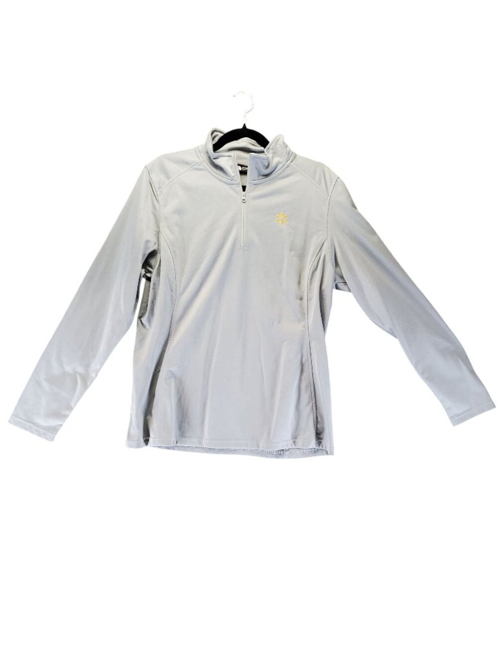 The North Face Top Womens XL Light Blue Walmart Logo 1/4 Zip Pullover